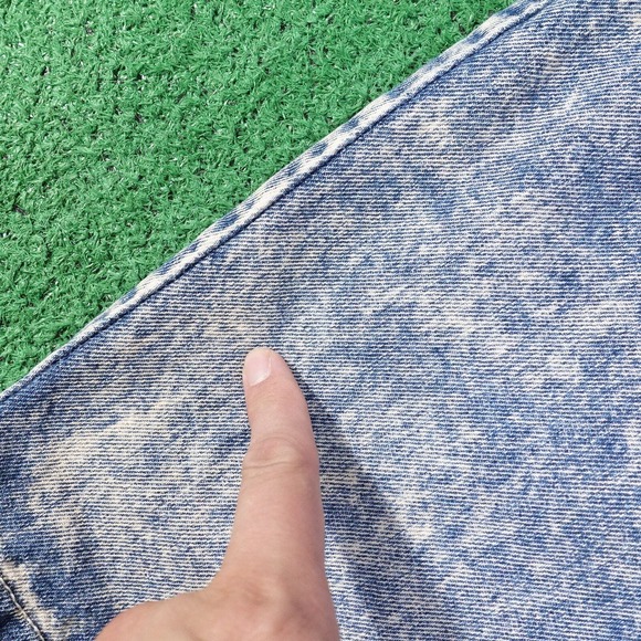 VINTAGE JEAN ST TROPEZ CLOTHING ACID WASH USA MADE DENIM JEAN SHORTS WOMENS 11 - Picture 5 of 11